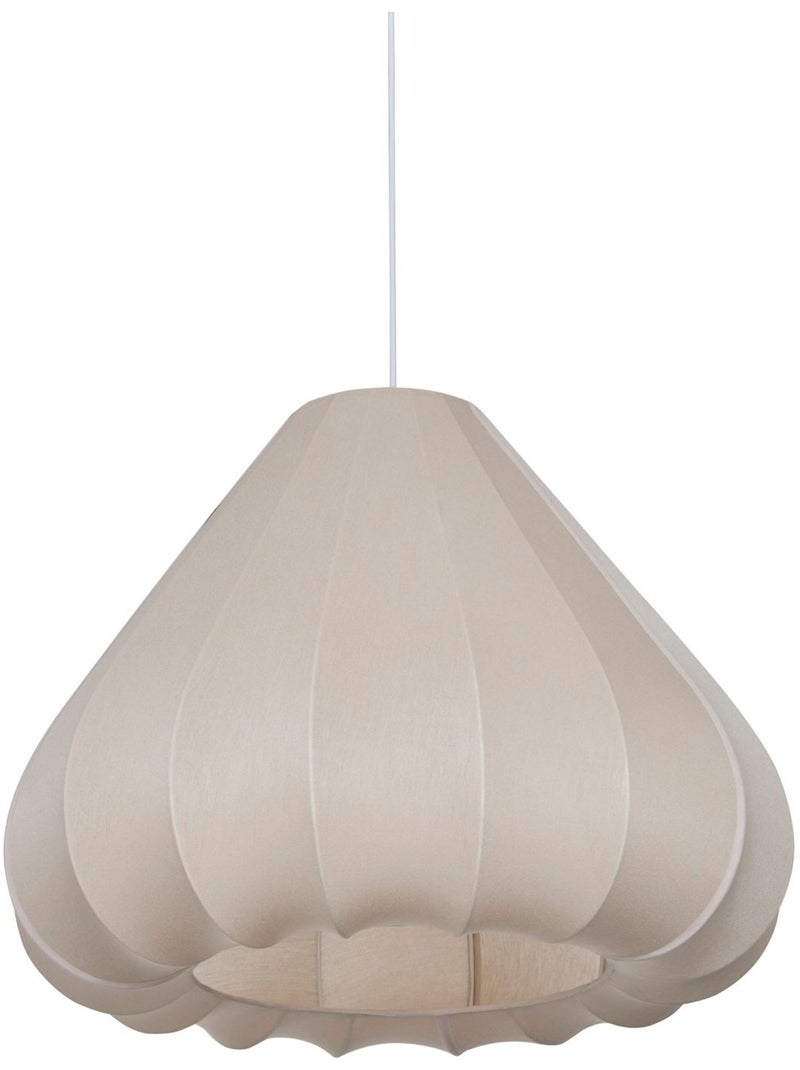 Lámpara de suspensión de diseño en acero Beige - Kiabi