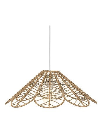 Lámpara de techo flor en cordón