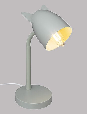 Lámpara infantil con orejas de gato