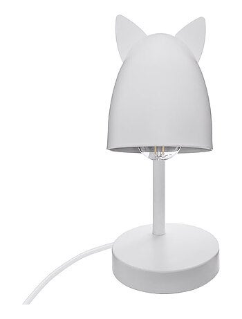 Lámpara infantil con orejas de gato