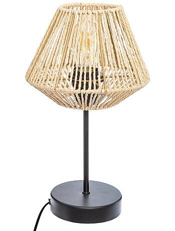 Lámpara jily beige h34cm