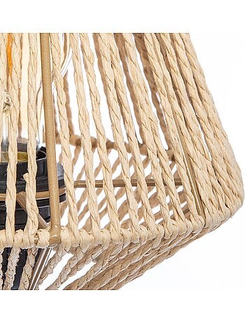 Lámpara jily beige h34cm