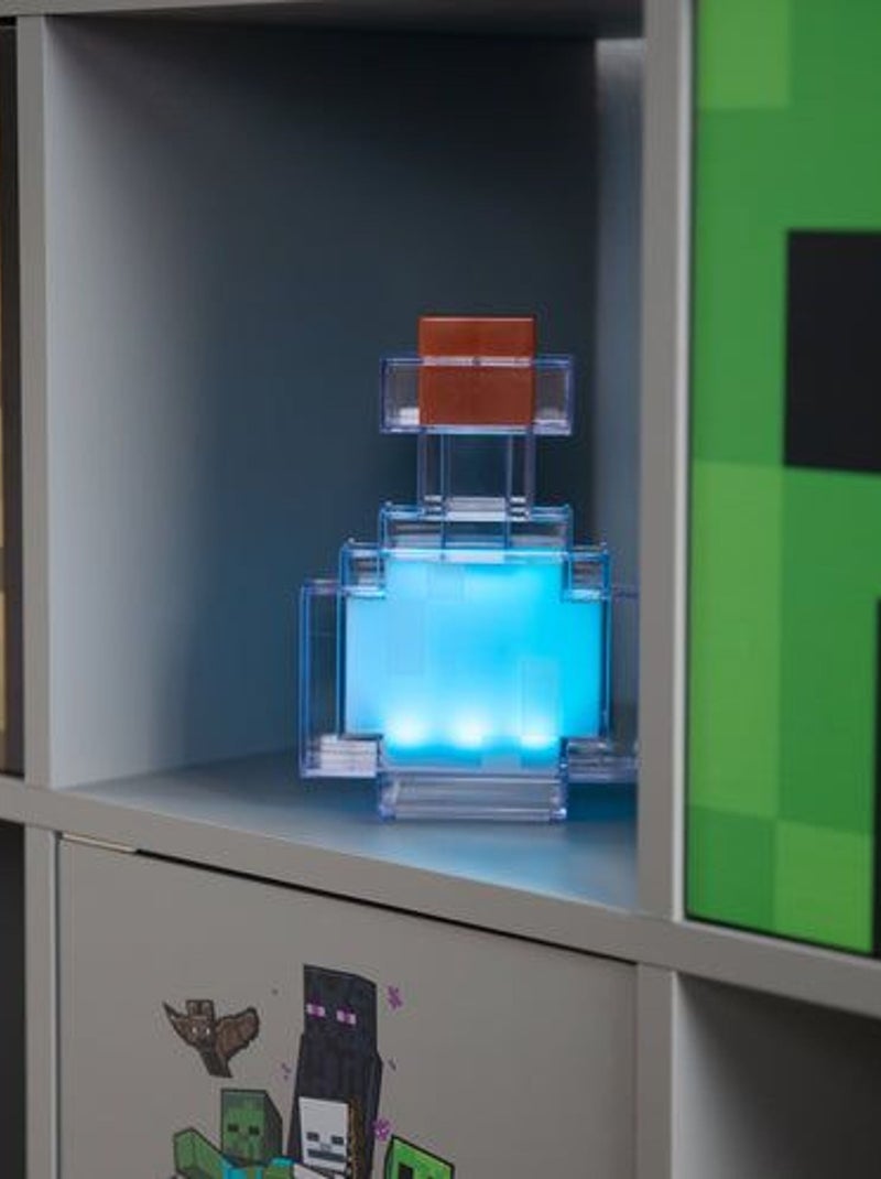 Lámpara LED frasco poción recargable por USB - 8 modos de colores 'Roba' - Minecraft Transparente - Kiabi