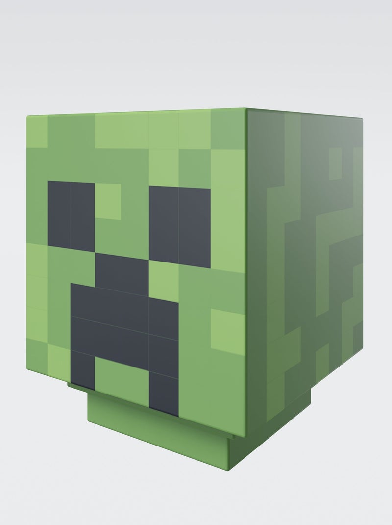 Lámpara LED recargable por USB con temporizador 'Roba' - Minecraft Verde - Kiabi