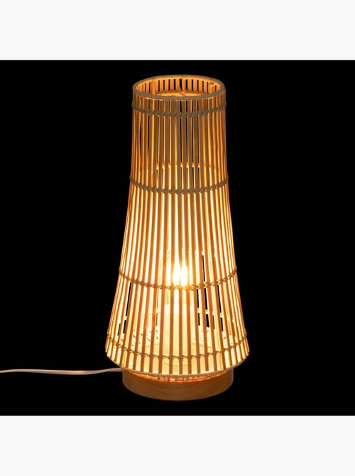 Lámpara mahe h38cm beige - Kiabi