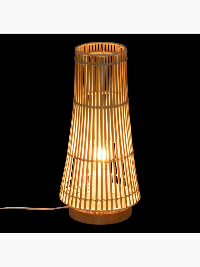Lámpara mahe h38cm beige Beige - Kiabi