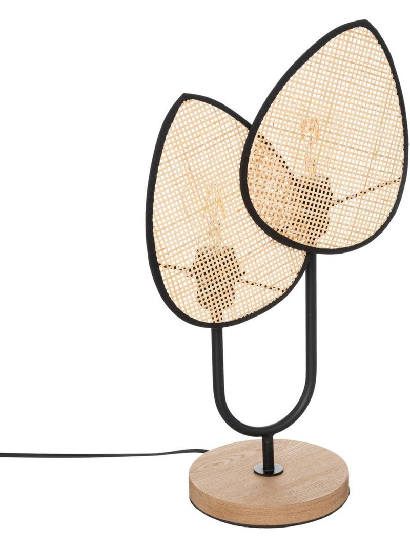 Lámpara olme de metal h44cm Beige - Kiabi