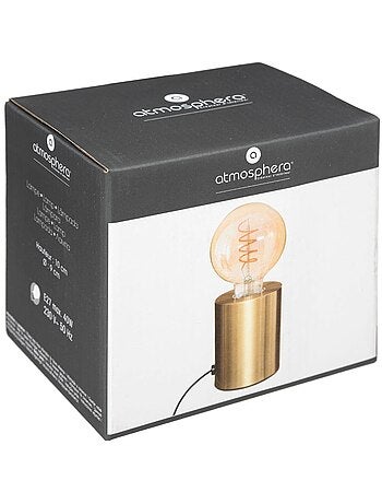 Pie de lámpara saba cobre h11cm