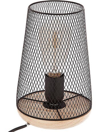 Lámpara zely gris h23cm