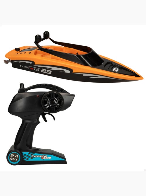Lancha rápida teledirigida 31 cm racing boat - Kiabi