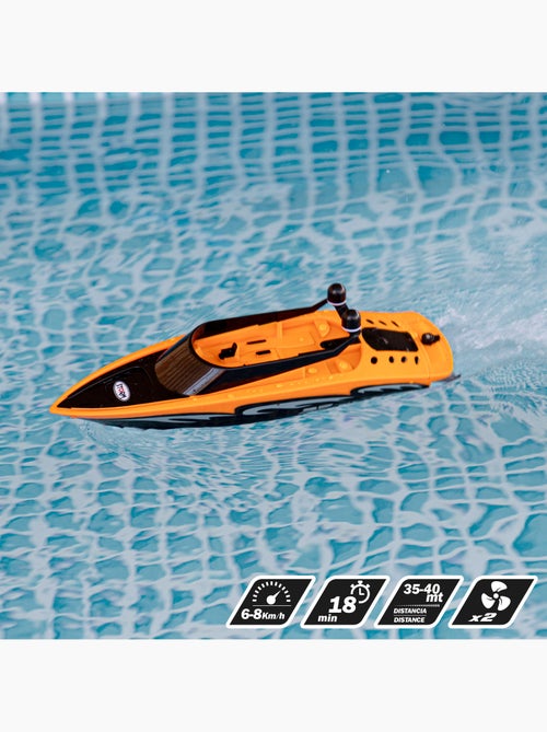 Lancha rápida teledirigida 31 cm racing boat - Kiabi