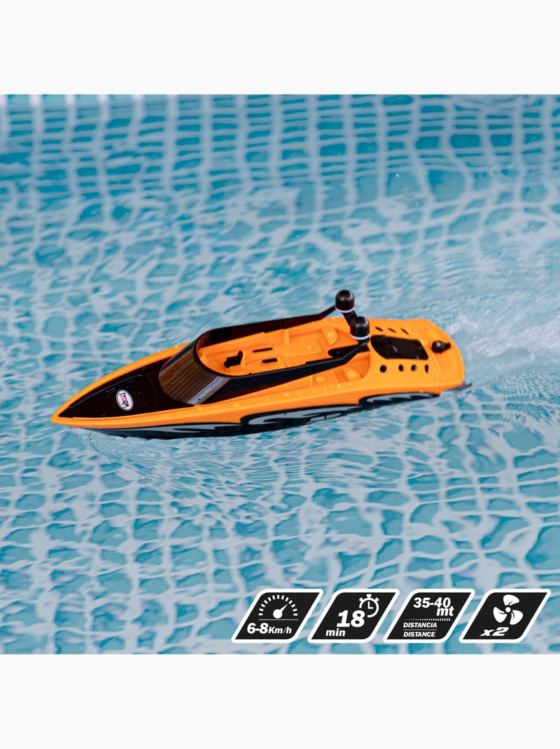 Lancha rápida teledirigida 31 cm racing boat N/D - Kiabi