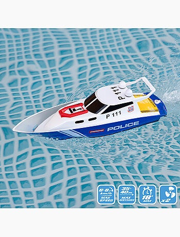 Lancha teledirigida policía 36 cm racing boat