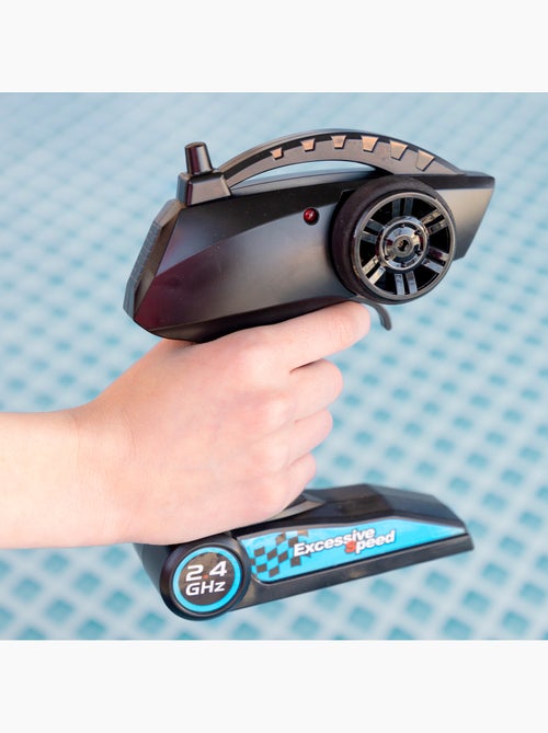 Lancha teledirigida policía 36 cm racing boat - Kiabi