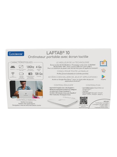 Laptab 10: puertoátil con pantalla táctil - Kiabi