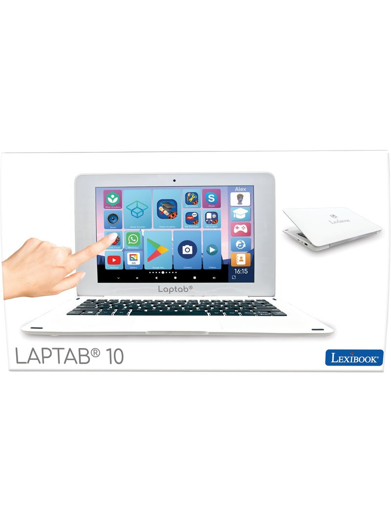 Laptab 10: puertoátil con pantalla táctil Blanco - Kiabi