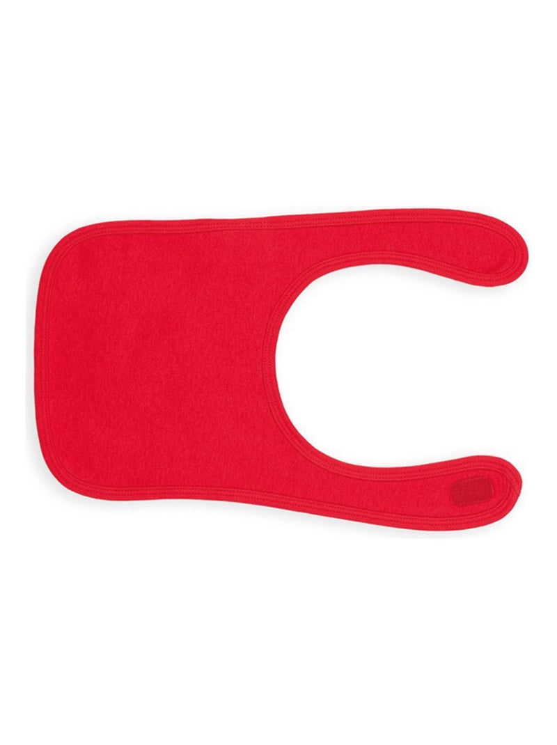 Larkwood - Babero Diseño Liso Bebé Rojo - Kiabi