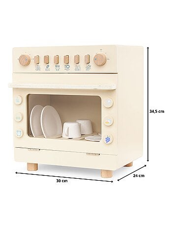 Lavavajillas de cocina madera juego de rol Mamabrum