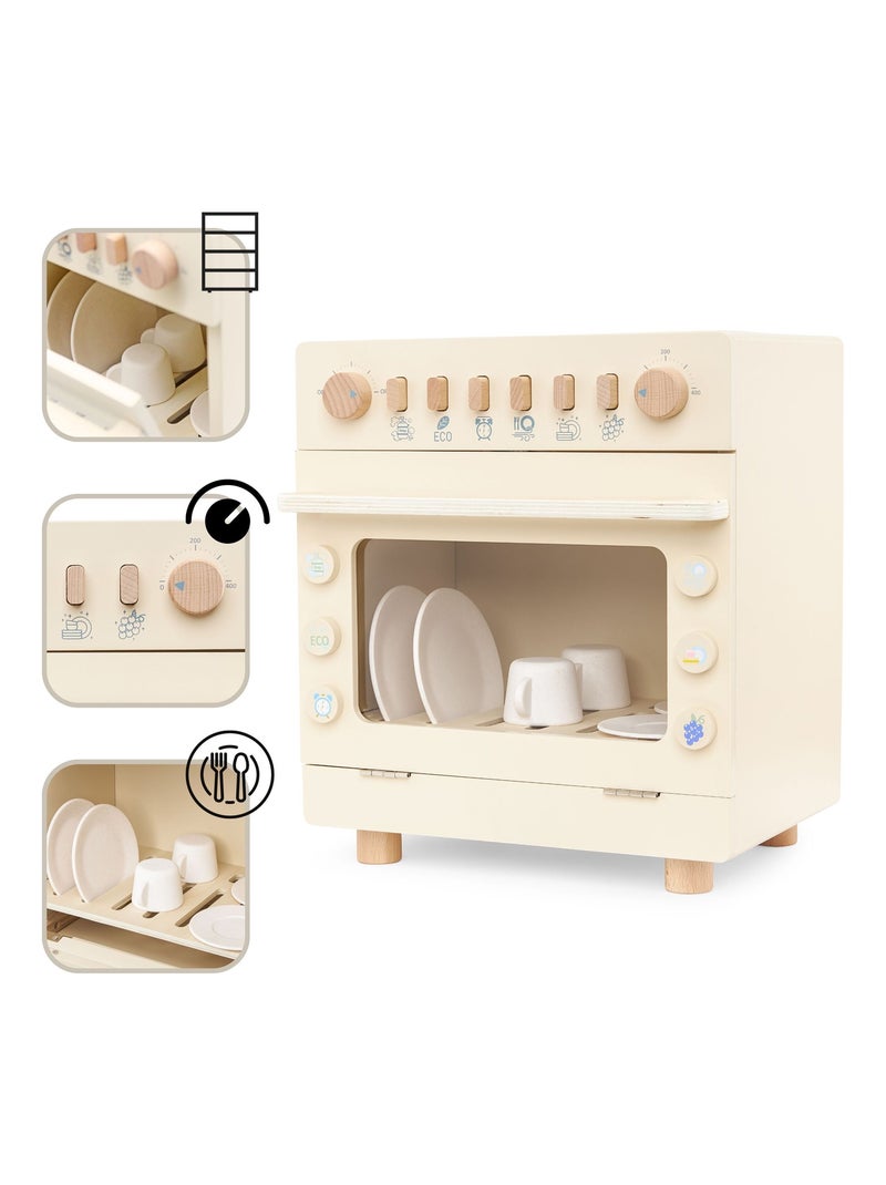 Lavavajillas de cocina madera juego de rol Mamabrum N/D - Kiabi