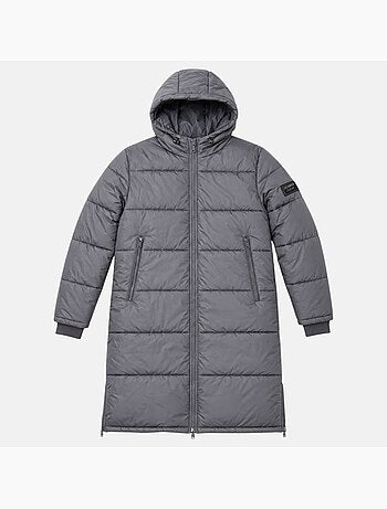 Lee cooper - abrigo largo acolchado de hombre