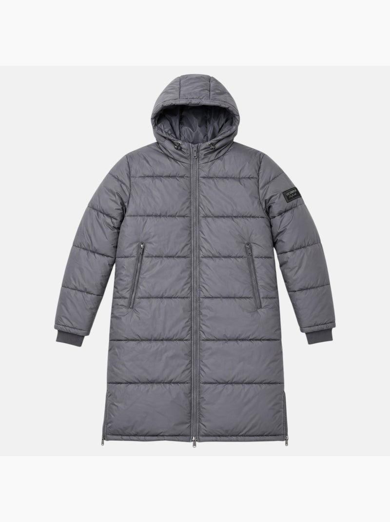 Lee cooper - abrigo largo acolchado de hombre Gris - Kiabi