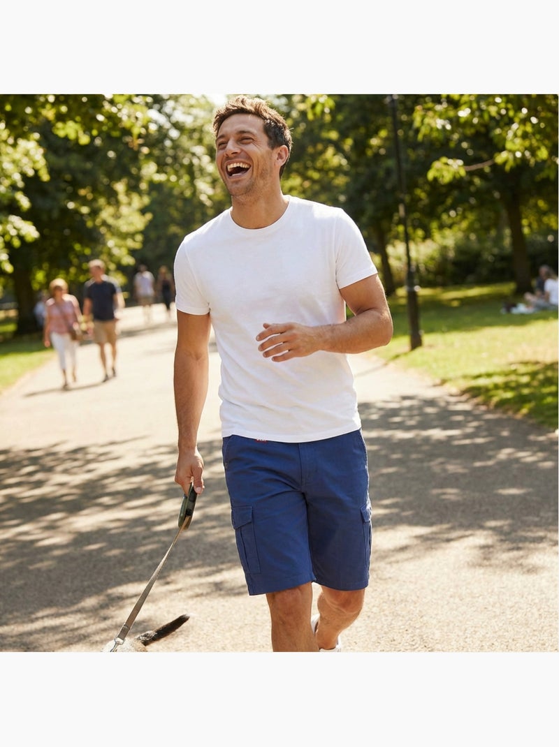 Lee Cooper - Bermuda hombre Azul - Kiabi