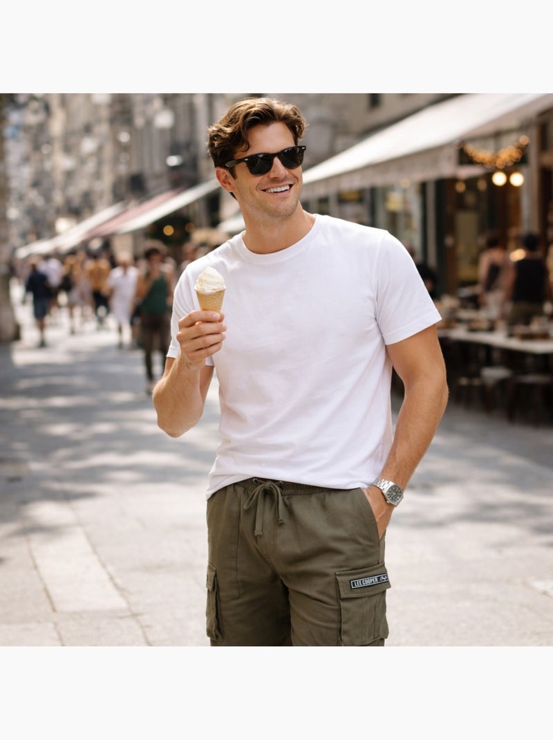 Lee Cooper - Bermuda hombre Caqui - Kiabi
