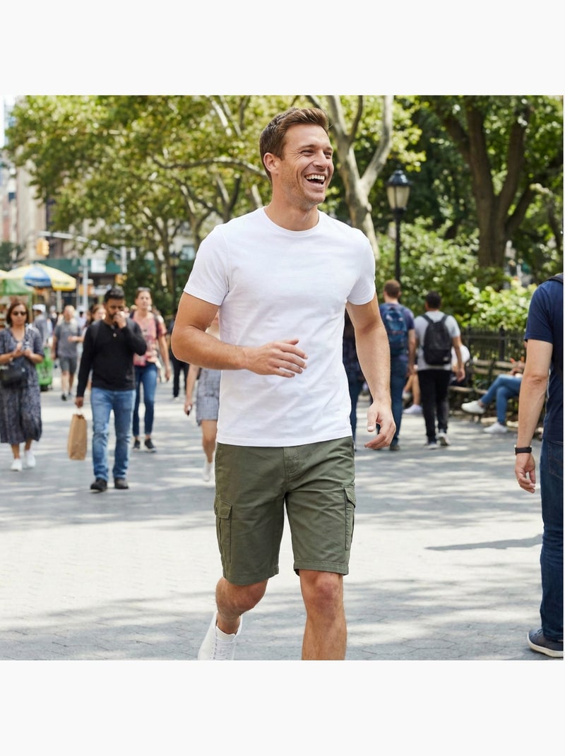 Lee Cooper - Bermuda hombre Caqui - Kiabi