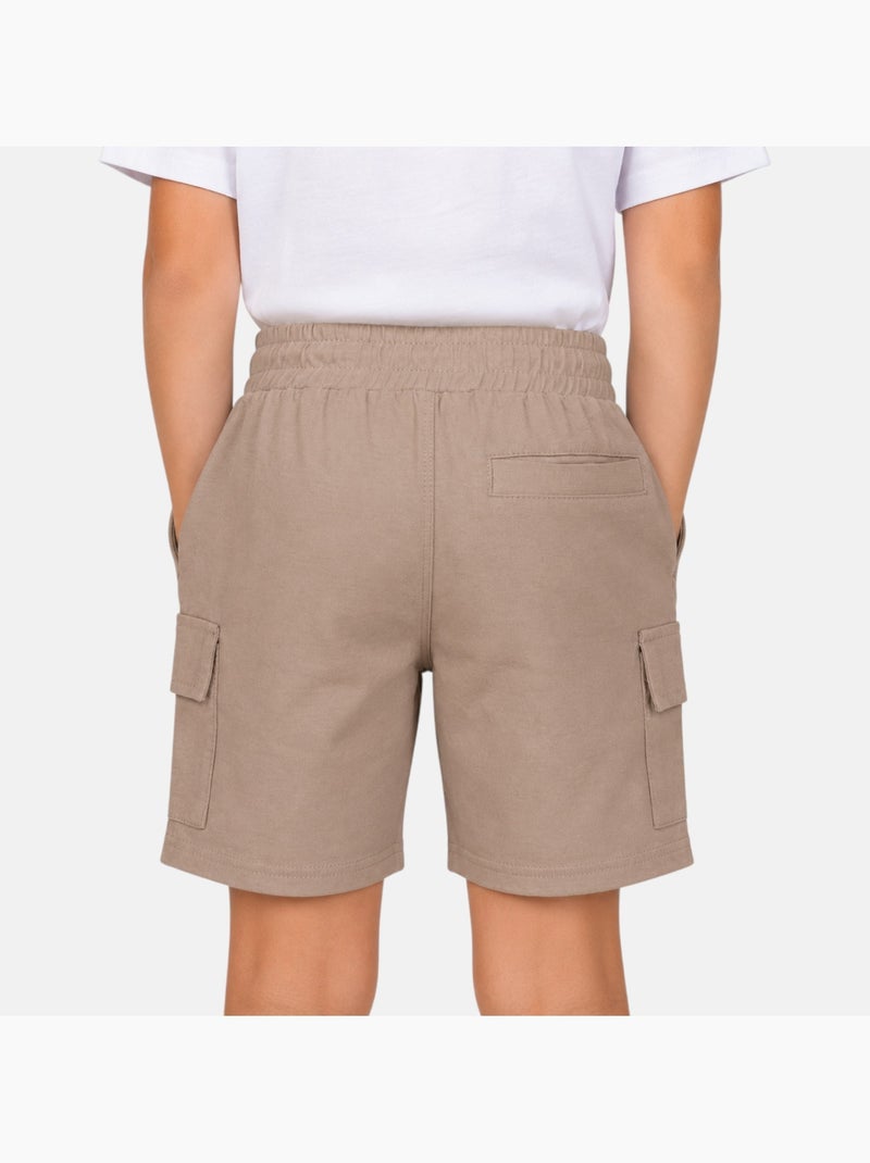 Lee Cooper - Bermuda infantil para niño Beige - Kiabi