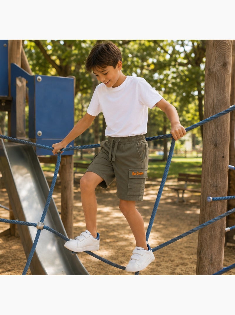 Lee Cooper - Bermuda infantil para niño Caqui - Kiabi