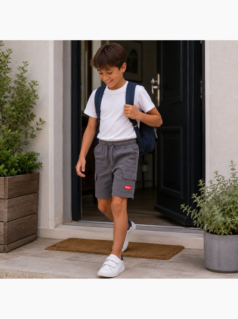Lee Cooper - Bermuda infantil para niño Gris - Kiabi
