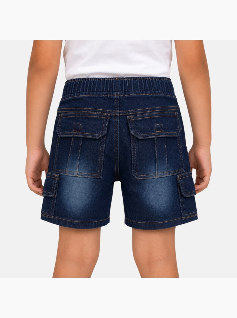 Lee cooper - bermuda niño Azul - Kiabi