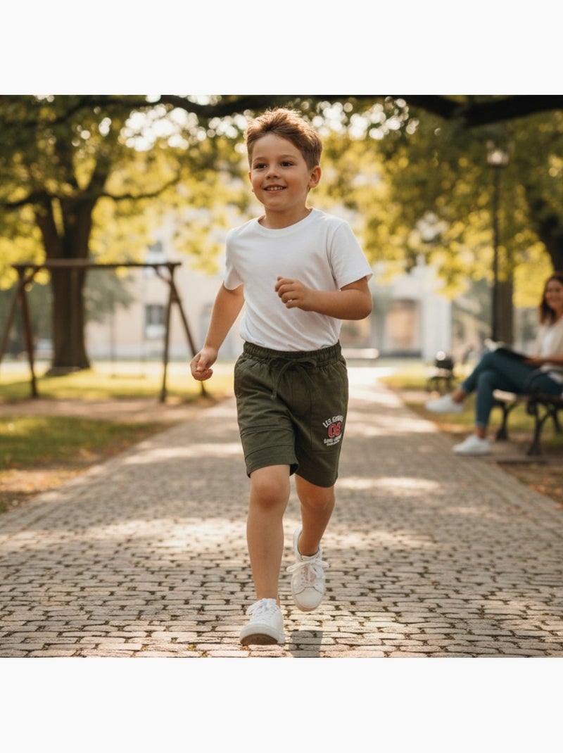 Lee Cooper - Bermuda niño Caqui - Kiabi