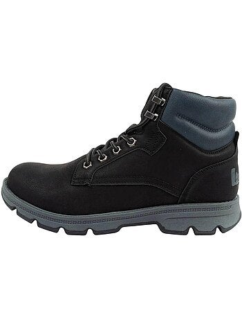 Lee Cooper - Botas a los Tobillos de Pieles Ecológicas Diseño Logotipos para Hombre