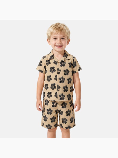 Lee Cooper - Camisa de manga corta y pantalones cortos a juego - Kiabi Lee Cooper - Camisa de manga corta y pantalones cortos a juego - Kiabi