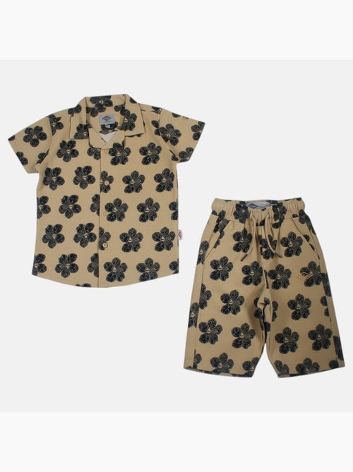 Lee Cooper - Camisa de manga corta y pantalones cortos a juego - Kiabi Lee Cooper - Camisa de manga corta y pantalones cortos a juego - Kiabi
