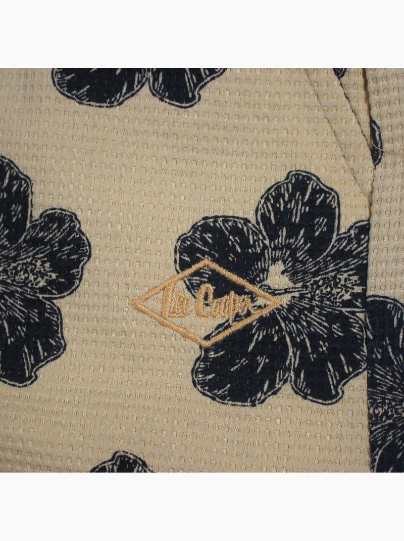 Lee Cooper - Camisa de manga corta y pantalones cortos a juego Beige - Kiabi