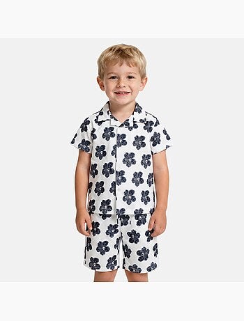 Lee Cooper - Camisa de manga corta y pantalones cortos a juego