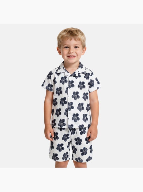 Lee Cooper - Camisa de manga corta y pantalones cortos a juego - Kiabi Lee Cooper - Camisa de manga corta y pantalones cortos a juego - Kiabi