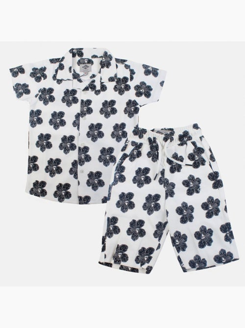 Lee Cooper - Camisa de manga corta y pantalones cortos a juego - Kiabi Lee Cooper - Camisa de manga corta y pantalones cortos a juego - Kiabi