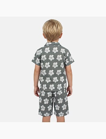 Lee Cooper - Camisa de manga corta y pantalones cortos a juego