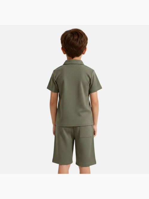 Lee Cooper - Camisa de manga corta y pantalones cortos a juego - Kiabi