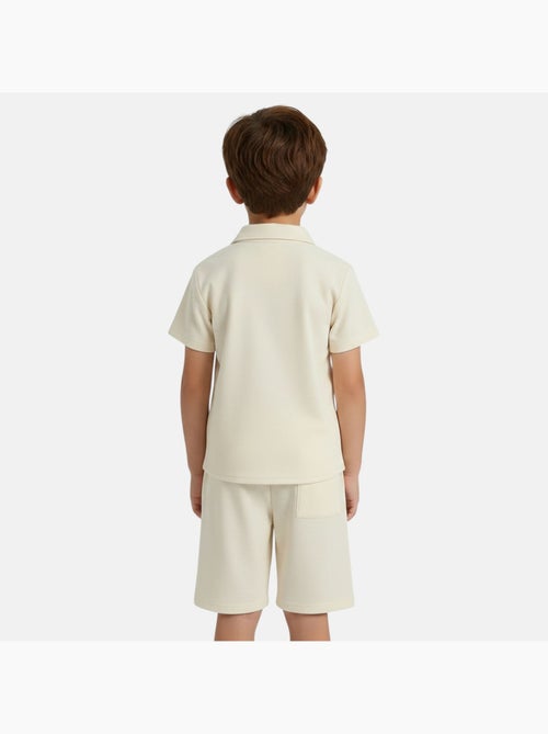 Lee Cooper - Camisa de manga corta y pantalones cortos a juego - Kiabi Lee Cooper - Camisa de manga corta y pantalones cortos a juego - Kiabi