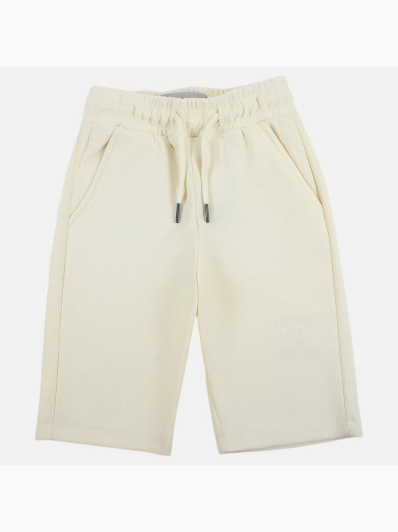 Lee Cooper - Camisa de manga corta y pantalones cortos a juego Crudo - Kiabi