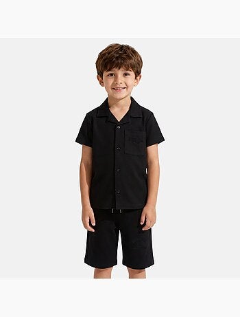 Lee Cooper - Camisa de manga corta y pantalones cortos a juego