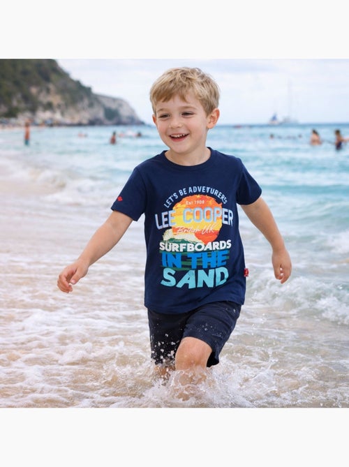 Lee Cooper - Camiseta de manga corta para niño con diseño colorido - Kiabi