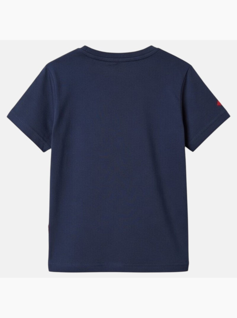 Lee Cooper - Camiseta de manga corta para niño con diseño colorido Azul marino - Kiabi