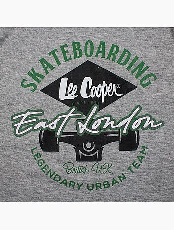 Lee Cooper - Camiseta de manga corta para niño con estampado