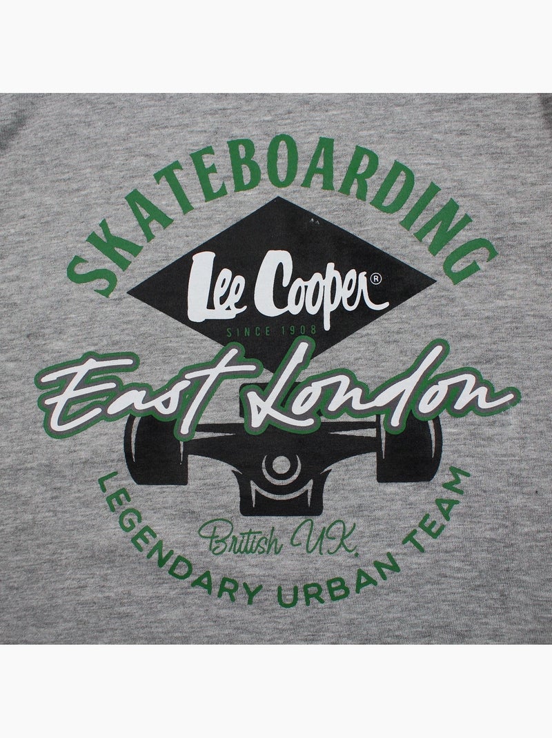 Lee Cooper - Camiseta de manga corta para niño con estampado Gris - Kiabi