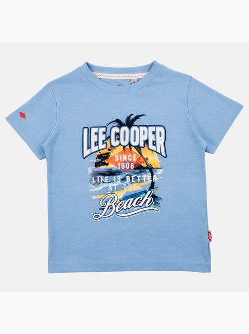 Lee Cooper - Camiseta de manga corta para niño con estampado playero - Kiabi